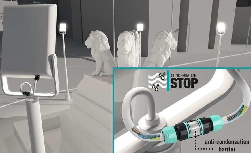 З'єднувач кабельний THB.391.R4A - MINI CONNECTOR LINEAR 3P 32A / 450V SCREW D7-12 TEETUBE IP68 / IP69K THB.391.R4A фото