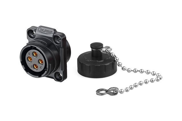 Разъем cnlinko YM-20-C04PE-02-002A/YM-20-J04SX-02-402A 4р корпус 20А 500В IP68 YM-20-C04PE-02-002A/YM-20-J04SX-02-402A фото