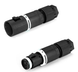 РАЗЪЕМ ЭЛЕКТРИЧЕСКИЙ THB.381.A3A+THB.381.B3A MICRO-CONN 10A 3pin Plug and Socket connector THB.381.A3A+THB.381.B3A фото 1