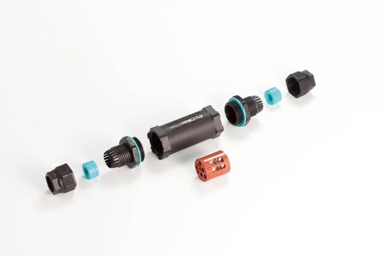 З'єднувач кабель кабель THB.400.D4A - CONNECTOR I 4P 6SQMM SCREW D7-13,5 IP68 THB.400.D4A фото