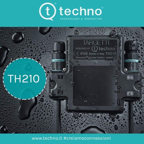 РАСПРЕДЕЛИТЕЛЬНАЯ КОРОБКА THA.210.A0A - BOX 4 ВХОДА M16-M20 IP66/IP67/IP68 THA.210.A0A фото