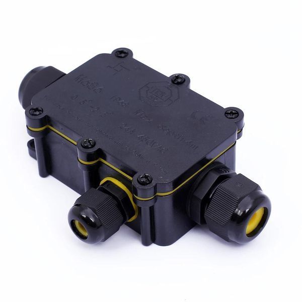 Розподільна коробка IP68 -SWT.M686-3, 3 контакту, 24A, 450V, герметична SWT.M686-3 фото