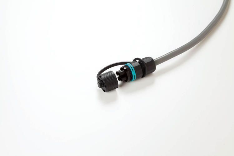 Силовий роз'єм THB.387.A4A.L + THB.387.B4A.L - MINI-CONNECTOR 17,5A 4pin CABLE D7-13,5 IP68 THB.387.A4A.L + THB.387.B4A.L фото