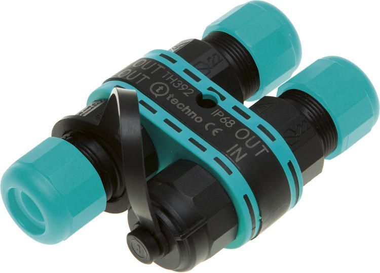 Кабельний розгалужувач THB.392.A4A - MINI-DISTRIBUTOR 4WAYS 4P SCREW D7-12 IP68 THB.392.A4A фото