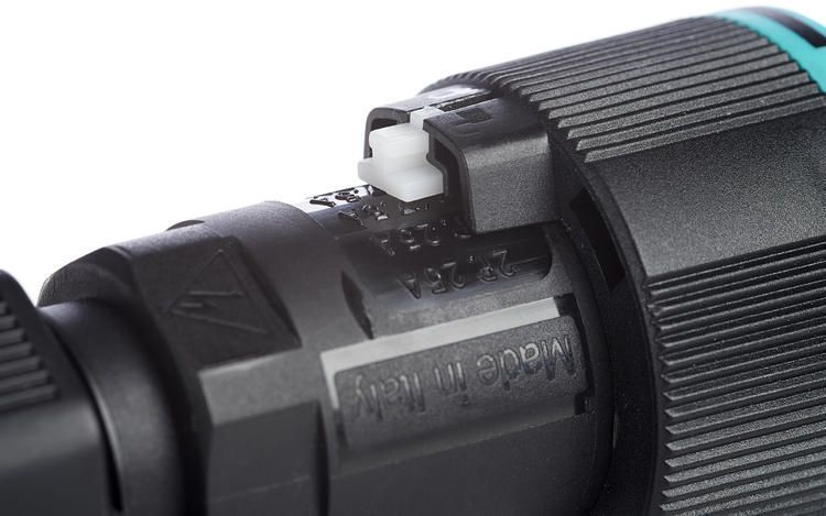 Промисловий роз'єм вилка-розетка THB.405.A2A + THB.405.B2A- CONNECTOR 20A 5pin cable D7-14 IP68 THB.405.A2A+THB.405.B2A фото