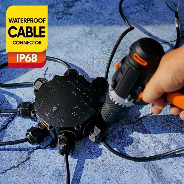 Розподільна коробка SWT.M686-O 3 контакту, 24А, 450В, IP68 SWT.M686-O фото