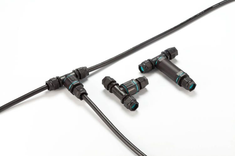 Кабельный разветвитель THB.390.C1A - CONNECTOR T 3P SCREW D7-13.5 IP68 THB.390.C1A фото