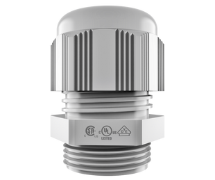 Кабельный ввод PG 36 CABLE GLANDS BİMED L.GRAY (сер.) полиамид, диаметр кабеля 22,0-36,0 мм. BS-18 BMD фото