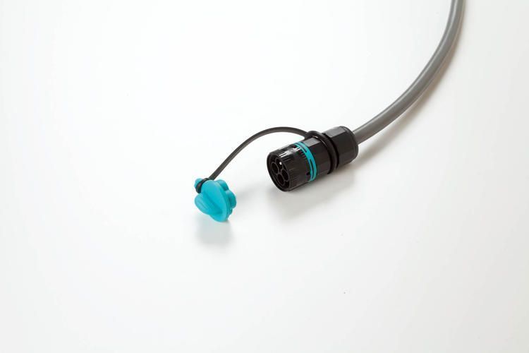 Роз'єм вилка розетка THB.387.A3A + THB.387.B3A - MINI-CONNECTOR 17,5A 3pin CABLE D7-12 IP68 THB.387.A3A+THB.387.B3A фото