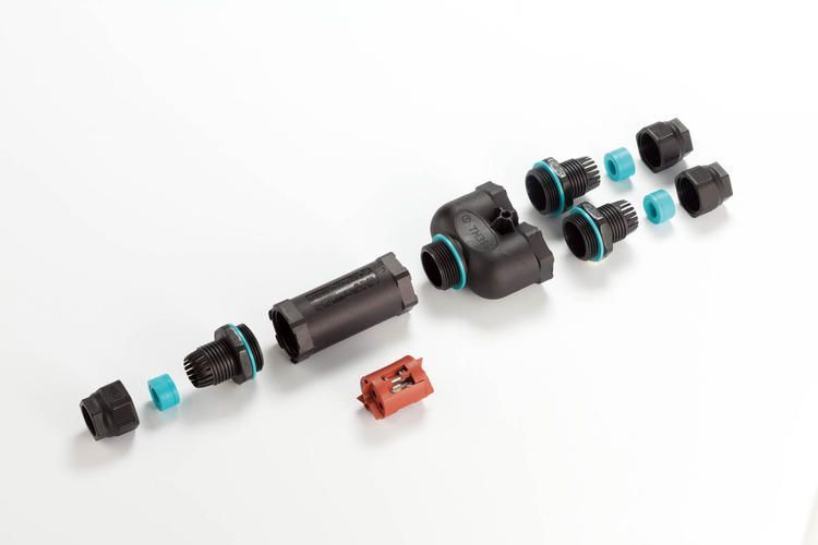 Кабельний розгалужувач ip68 THB.399.A4A - CONNECTOR Y 4P SCREW D7-13.5/D7-13.5 IP68 THB.399.A4A фото